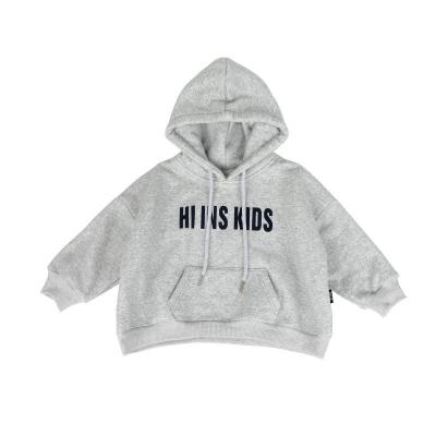 China Breathable Kids Clothing Sweatshirt Kids Boys Girls Sports Shirt Hooded Sweater For Kids Baby Long Sleeve Fleece T-shirt For 1-8 Years for sale