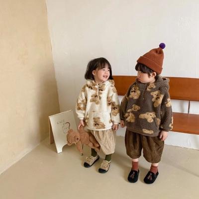 China 2021 Winter Sustainable Children's Jacket Boy Winter Children's Wear Cashmere Coat Thickening Casual Jackets Coat Children Padded Jackets for sale