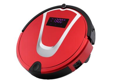 China Red / Pink Floor Vacuum Cleaner Robot 3 - 4 H Charge Time Low Consumption for sale