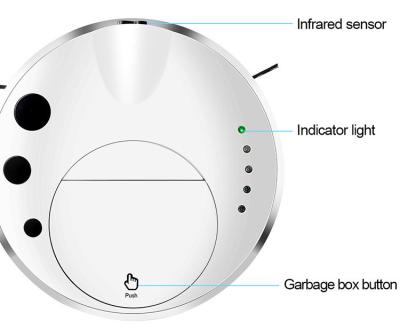 China House Automatic Floor Cleaner Robot 120-150 Min Working Time With Camera for sale