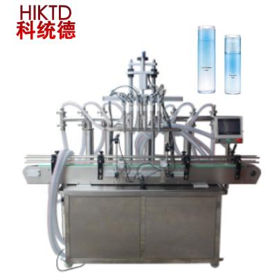 China APPAREL CE ISO 6 Head Filling Automatic Liquid Filling Machine / Bottle Water Filling Machine Cosmetic Filling Machine for sale