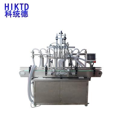 China Beverage CE ISO 5-50ml Canned Range All Stainless Steel Body Liquid Filling Machine for sale