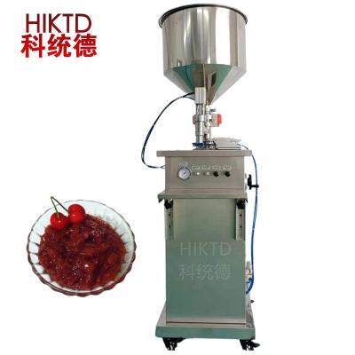 China GARMENT Cherry Jam Production Line of Vertical Paste Filling Machines for sale