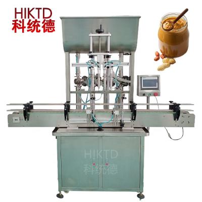 China CLOTHING High Precision and Fast Automatic Dough Filling Machine Peanut Butter Paste Filling for sale