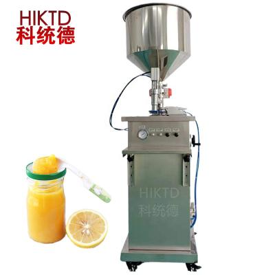 China New Vertical CLOTHING Filling Machine Lemon Jam Paste Filling Machines for sale