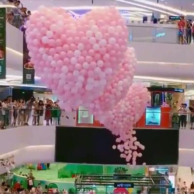 China For 2000pcs Balloons Heart Shaped Balloon Drop Net For 2000pcs 9