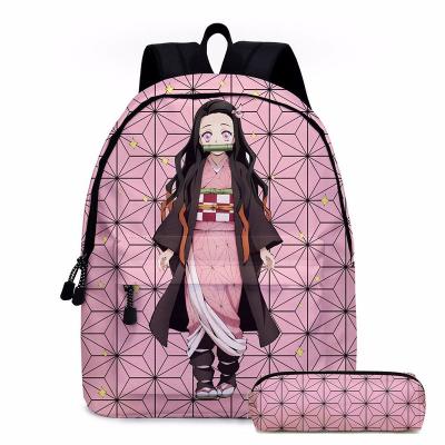 China The Other Demon Slayer 3D Printing Anime Laptop Backpack Student Anime Fans Large Capacity Schoolbag For Youths for sale