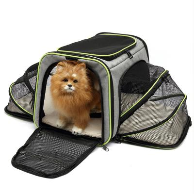 China Foldable Cat Dog Travel Luxury Portable Cat Pet Dog Bag Carrying Portable Pet Bag for Dogs and Cats for sale