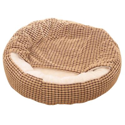 China Stocked Item Pet Product Bedding Super Comfortable Warm Pet Bed For Dog for sale