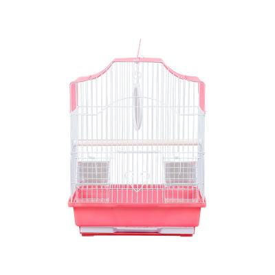 China Wholesale Stocked Factory Price Metal Wire Stainless Bird Cage for sale