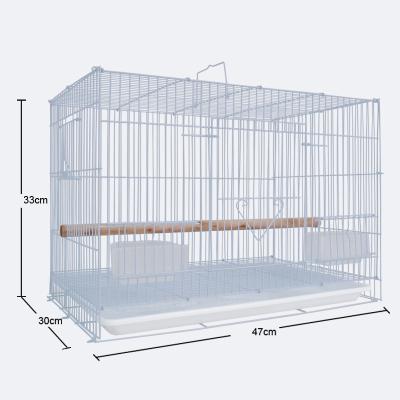 China Wholesale High Quality Cozy Multicolor Large Stocked Parrot Bird Cage With Multiply Door Pet Living Room Cage for sale