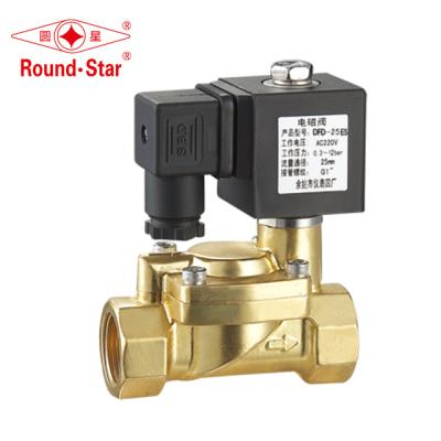 China DFD-25 General Pilot Operated Water Brass Solenoid Valve, 0.03-1.2MPA for sale