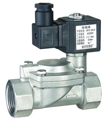 China DFD-J 5v General Electric Water Solenoid Valve DC 12v Diesel Solenoid Valve Stainless NO Normally Open Type for sale