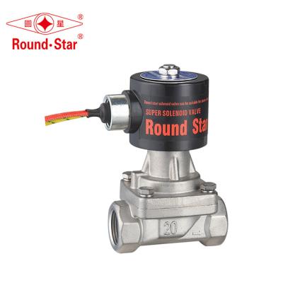 China RSPS-20NJ general plastic coil IP 65 solenoid steam valve STAINLESS STEEL BODY for sale