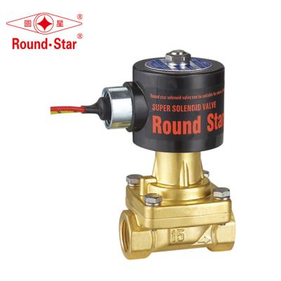 China General RSPS STEAM BRASS PISTON 2 WAY SOLENOID VALVE 24V/220V G1/2'~G2