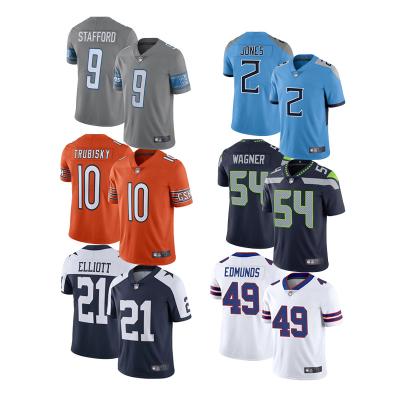 China New custom 2021 american football singlet jersey jersey uniform wholesale quick dry american football stitched for sale