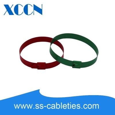 China tensor colorido 12mm das cintas plásticas, material flexível do poliéster da cola Epoxy das cintas plásticas à venda