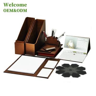 China 2016 New Products Handmade Business Luxury PU Leather Packaging Gift Boxes for sale