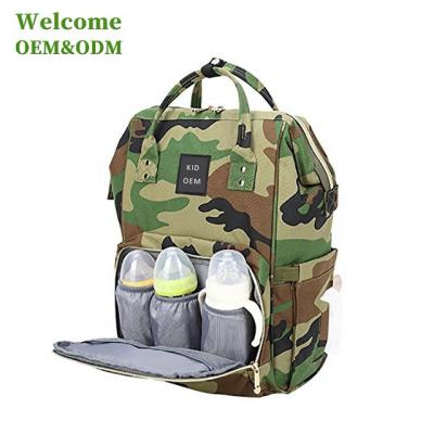 China BSCI Night Light Night Light ISO LVMH Factory And Backpack Mummy Multifunctional Waterproof Diaper Baby KIDS Travel Diaper Bag Tactical Diaper Bag for sale