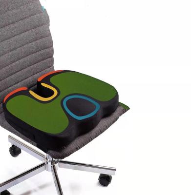 China ISO LVMH Factory BSCI Anti-Static Outdoor Ergonomic Cushion For Office Chair Car Seat Massage Cushion Bus Driver Seat Cushion for sale