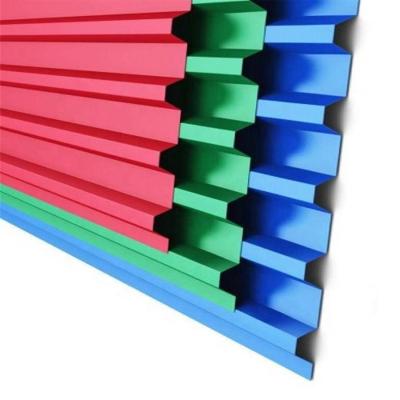 China Cladding Construction Roofing Corrugated Galvanized Steel Plate Household Bit Min Corrugated Steel Sheet for sale