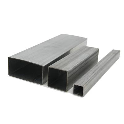 China Industry Zinc Plating Steel Square Pipe SS Rectangular Tube In Stock for sale