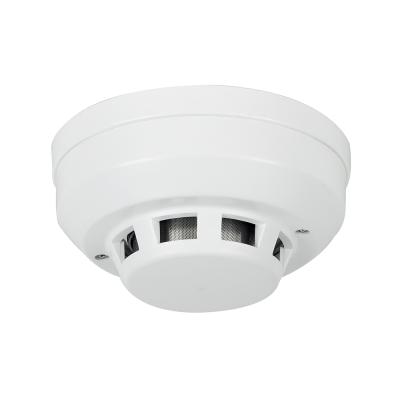 China SEWIER OEM ODM Smoke Detector Dustproof Conventional Photoelectric Smoke Detector with 4 Wire Fire Alarm System for sale