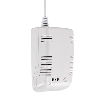 China Home Security.Office Building Wholesale Wireless LPG Gas Leak Fire Alarm Detector Wireless Wall Mounted Detector For Home Kitchen Cooking Gas Detector for sale