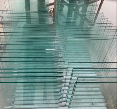 China High Quality Clear Leisure Equipment 3-19mm Tempered Glass Safety Insulated Building Laminated Toughened Glass for sale