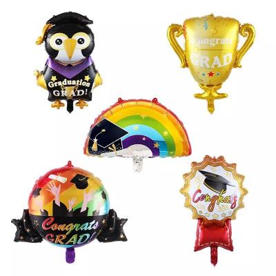 Cina Lo studente eccezionale Woodpecker Medal Rainbow del trofeo di graduazione ha modellato il pallone della stagnola in vendita