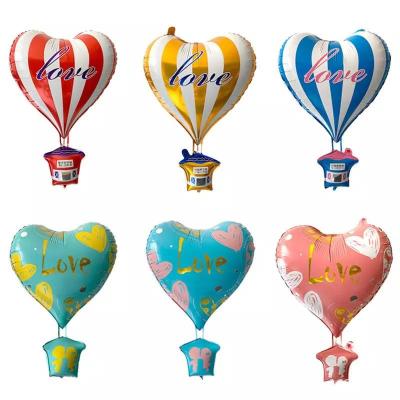 Chine Le ballon à air chaud 22 de pouce 4D de Wholesal 2022 de ballon en forme de coeur chaud d'amour déjouent Boda Globos pour épouser la partie de jour de valentines à vendre