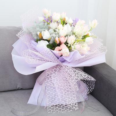 중국 Elegant Wedding Decorative Artificial Flower Plastic Material 판매용