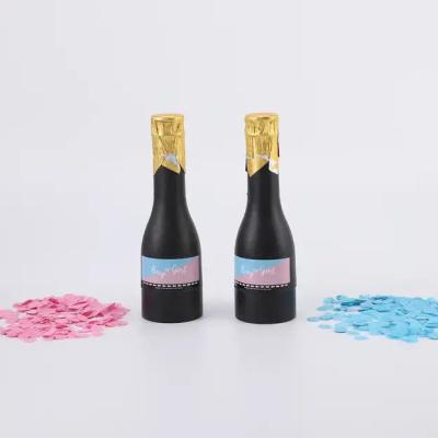 China Suministros ecológicos para fiestas revelar género confeti cañón rosa azul en venta