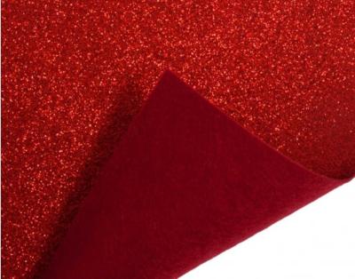 China A4 Glitter Non Woven Metallic Gold Felt Fabric Sheet 100 Polyester 2mm Felt Sheets for sale