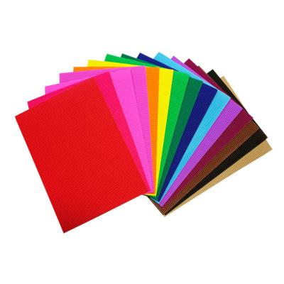 China Ebene der Größen-A4 färbte Material 165gsm-265gsm der Wellpappen-Blatt-DIY zu verkaufen