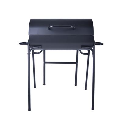 China Easily Assembled Large Outdoor Camping F19 Single Charcoal Barrel BBQ Grills BBQ Grill for sale