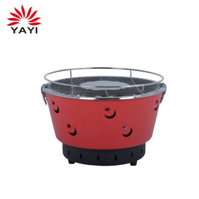 China Easily Assembled Portable Mini Stainless Steel Smokeless Electric Lotus BBQ Grill for sale