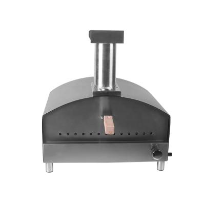 China Outdoor Propane Pizza Ovens Black Stainless Steel Indoor And Outdoor Gas Pizza Ovens for sale