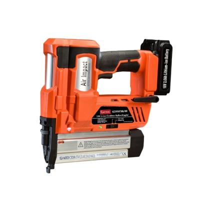 China Furniture Shipping Free Battery 18V Nailer / Stapler 2 IN 1 Cordless Nail Gun 90 /Kstapler Cordless Nailer and Cordless Stapler GDY-AF50/40 for sale