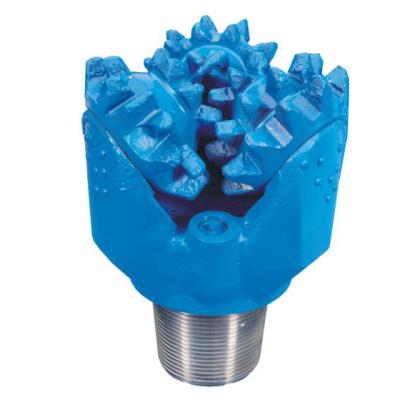 China Hot Selling Oil Water Well Drilling Rig Bits Iadc 237 Steel Tooth Tricone Drill Bits For Well Drilling for sale