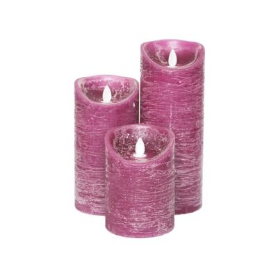 China Weddings Handmade Home Decor Dancing Column Candle Battery Operated Led Candle for sale