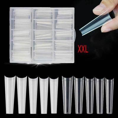 China Design Lengthen XXL Not C Denim Nail Seamless Nail Covers Fake Denim Nails for sale