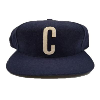 China breathable & SNAPBACK Waterproof Custom Wool Caps Sport Hip Hop Hat With Felt Embroidery For Winter for sale