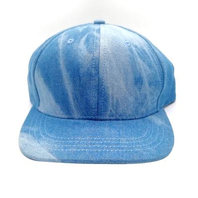 China breathable & Classic Waterproof Customized 100% Cotton Tie Dye Acid Wash And Bleach Canvas Snapback Hat for sale