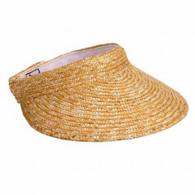 China Wholesale Custom Wholesale Plastic Straw Visor Insert Wide Straw Sun Protection Sun Visor for sale