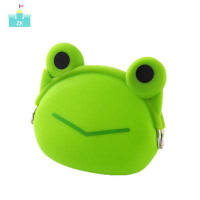 China Mini Silicone Coin Purse Fashionable Animal Kids Cute Coin Purse Zipper Money Bag Silicone Coin Purse Wallet for sale