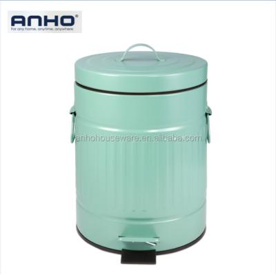 China Sustainable 5L Foot Pedal Household Trash Bin Recycling Waste Rubbish Bin for sale