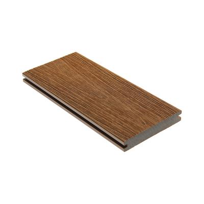 China Southwestern park construction floor decking wood outdoor wpc plastic wood composite deck for sale