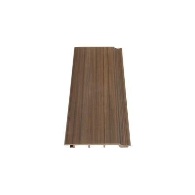 China Waterproof+ECO-Friendly wpc wood interior decoration fluted decorative wood wall panels alternative wpc wall panel for sale