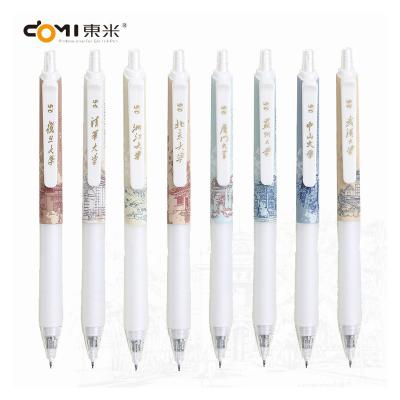 China Creative Special Black Pen Head Students Brush College Entrance Examination Carbon Gel Pen Wuick Questions-drying 0.5mm Flicker for sale